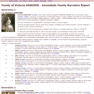 Descendants Report, With Children