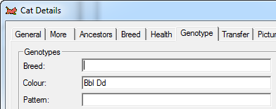 Cat Color Genetics Calculator Software Mating Predictions Tenset