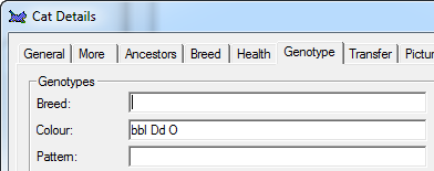Cat Color Genetics Calculator Software Mating Predictions Tenset